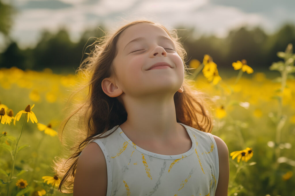 Girl Blissful Soul